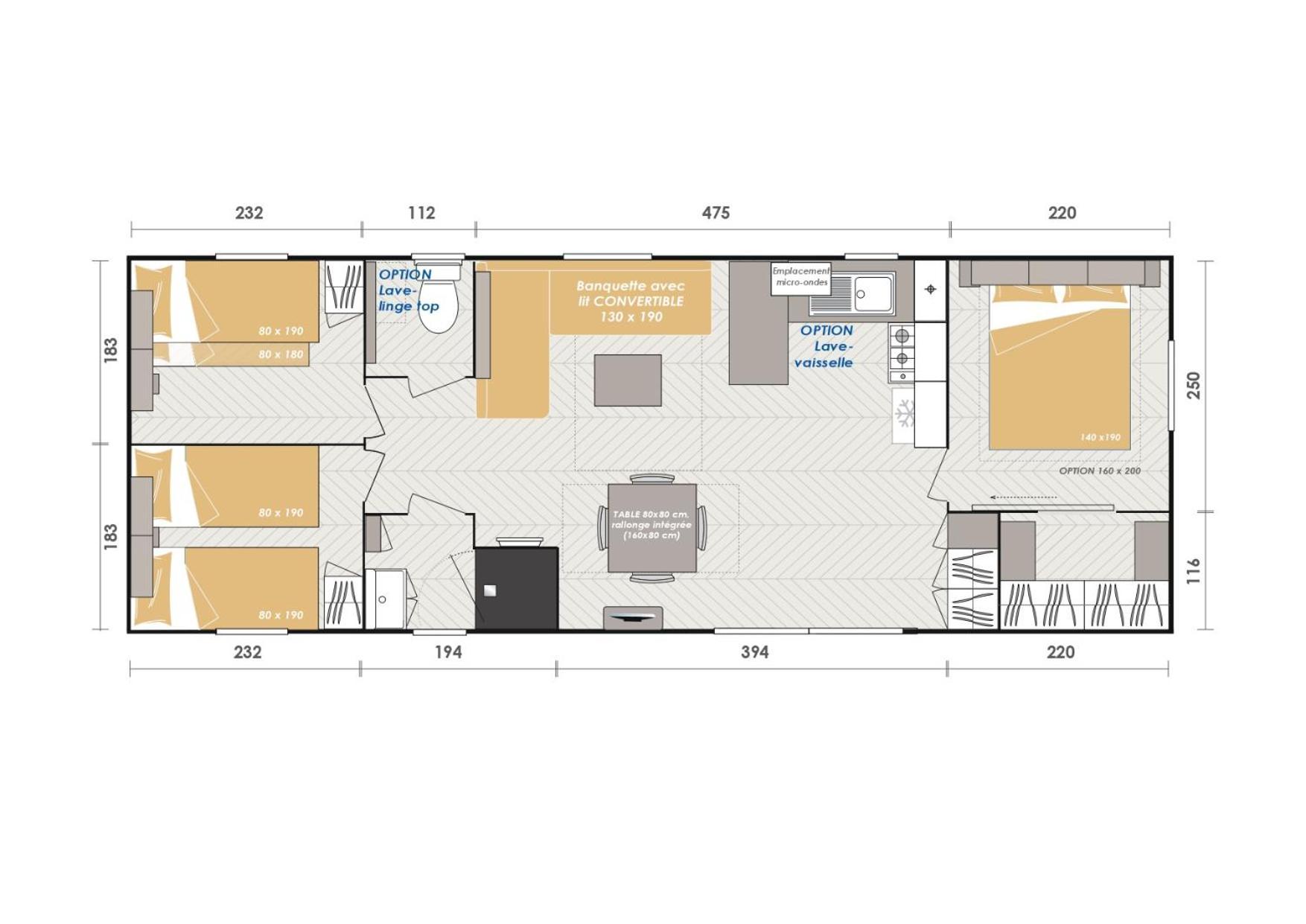 Superbe Mobil Home 6-8 Personnes Saint-Jean-de-Monts Extérieur photo
